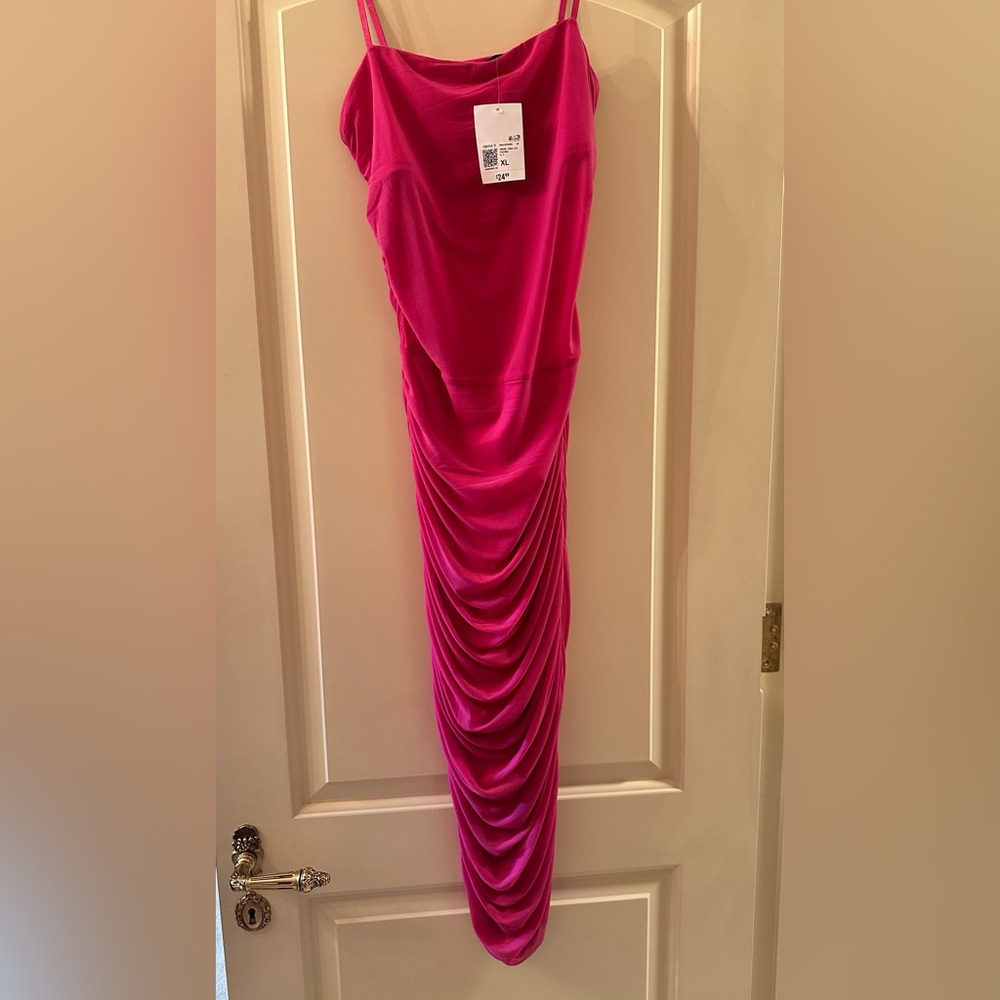 Forever 21 Mesh Pink Dress